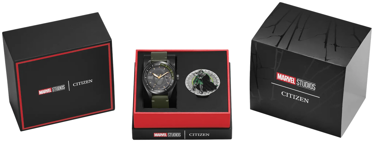 Citizen Avengers Dr. Doom AW5027-44W packaging view
