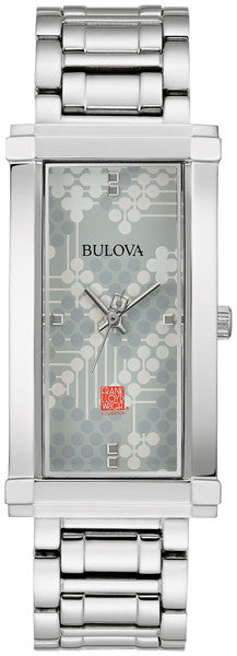 Bulova Pattern #106 | Frank Lloyd Wright 96L286