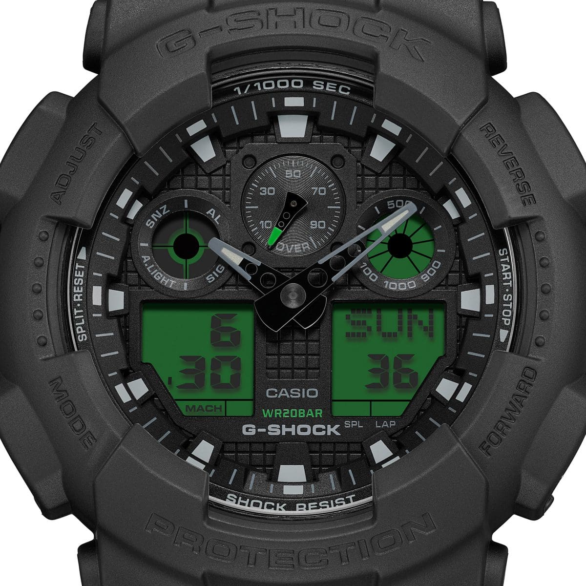 G-Shock ANALOG-DIGITAL GA-100 SERIES GA100BEG-1A