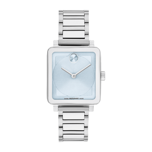 Movado BOLD Evolution 2.0 3601164, centered front view with complete bracelet