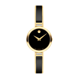 Movado Moda 607716, centered front view with complete bracelet