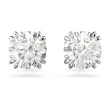 Swarovski Jewelry Stilla stud earrings Round cut, White, Rhodium plated 5636712