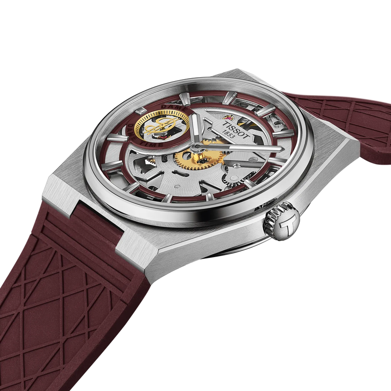 Skeleton dial detail