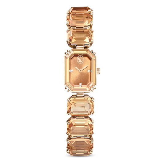 Swarovski Millenia Brown Crystal Bracelet 5630831, complete watch front view
