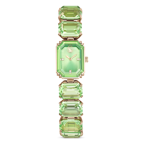 Swarovski Millenia Green Crystal Bracelet 5630834, complete watch view