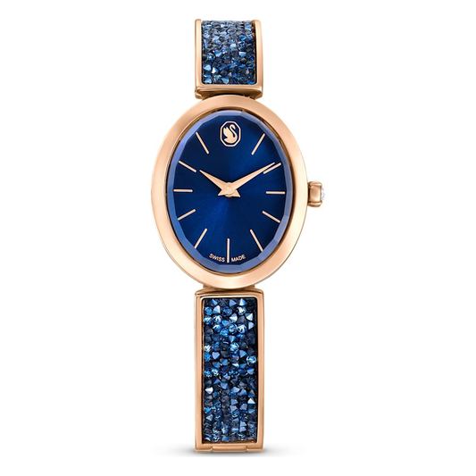 Swarovski Crystal Rock Oval 5656822, complete watch front view