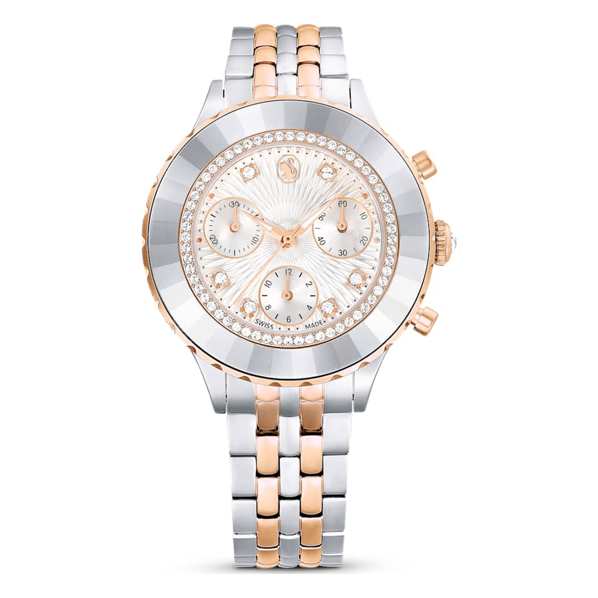 Swarovski Octea Chrono 5672937, complete watch front view