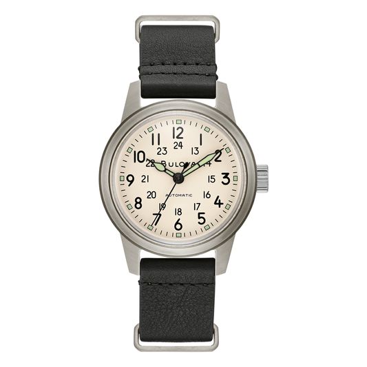 Bulova Hack Watch 96A246, complete watch front view
