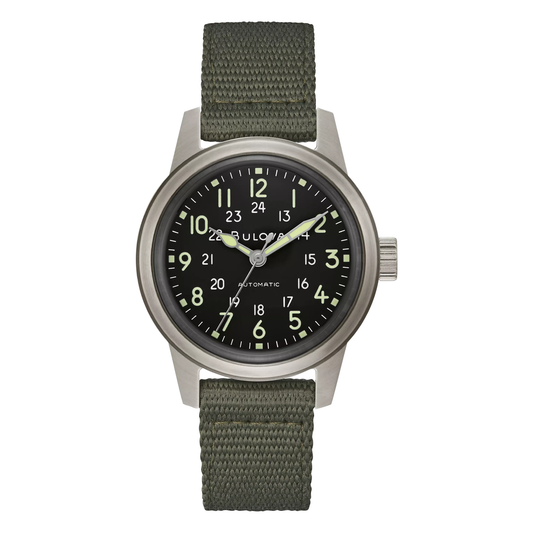 Bulova Hack Watch VWI Special Edition 96A259, complete watch front view