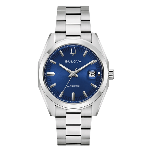 Bulova Surveyor Automatic 96B436, complete watch front view