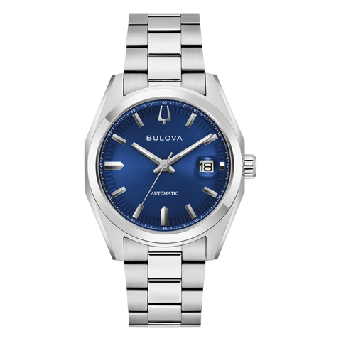 Bulova Surveyor Automatic 96B436, complete watch front view