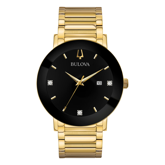Bulova Futuro 97D116, complete watch front view
