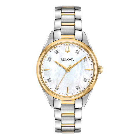 Bulova Sutton 98P184, complete watch front view