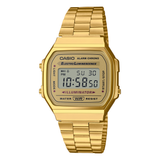 Casio vintage A168WG-9VT, complete watch view