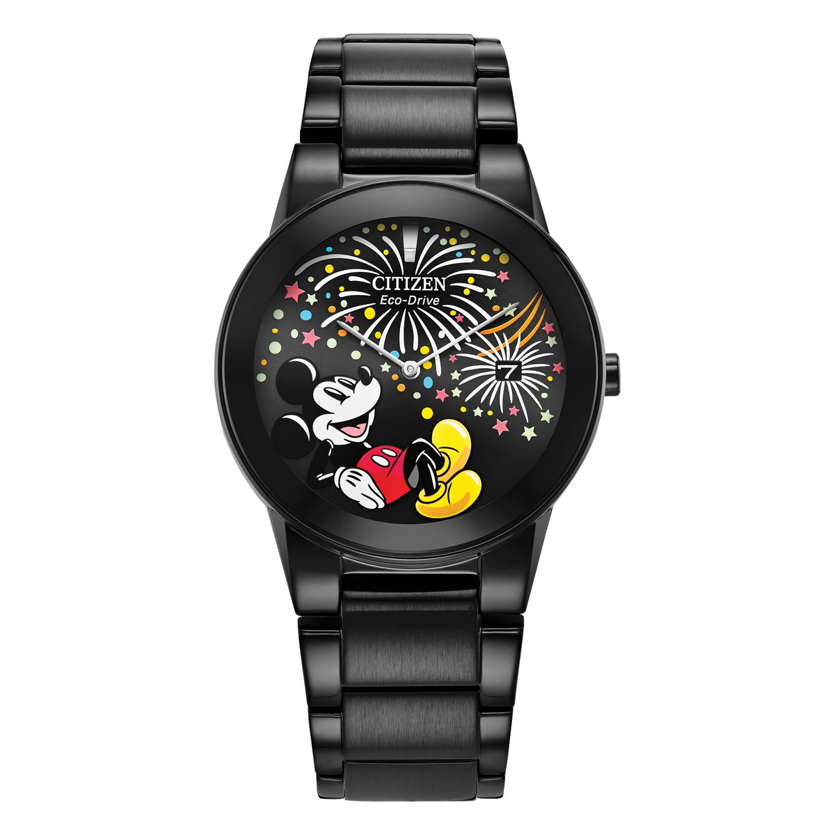 Citizen Mickey Fiesta AU1095-57W, complete watch front view