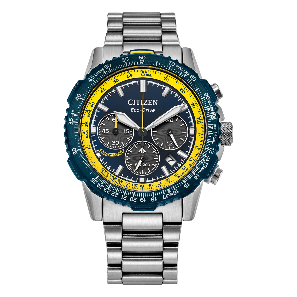 Citizen Promaster Navihawk CA4667-53L, complete watch view