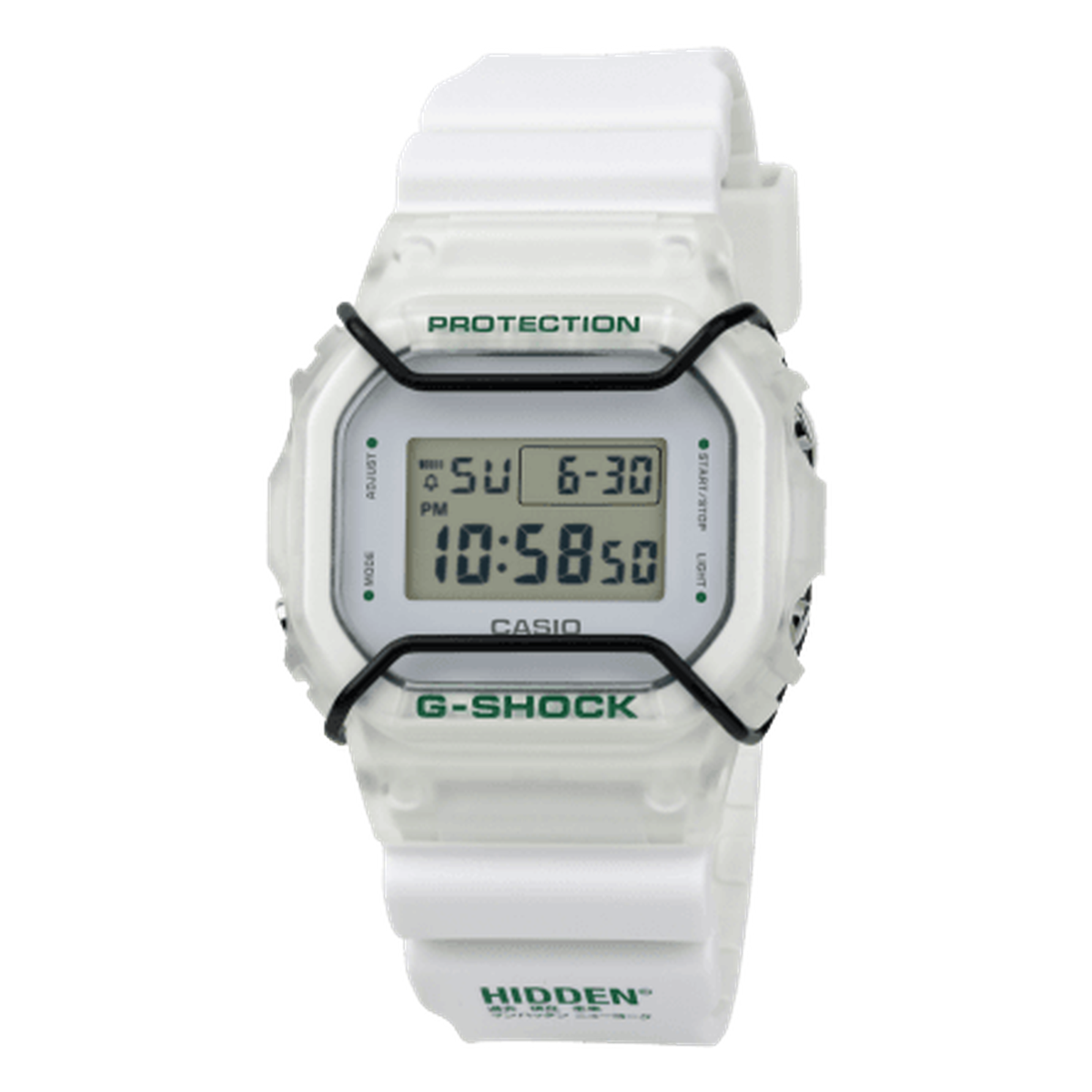 G-SHOCK 5600 SERIES DW5600HDN257, complete watch view