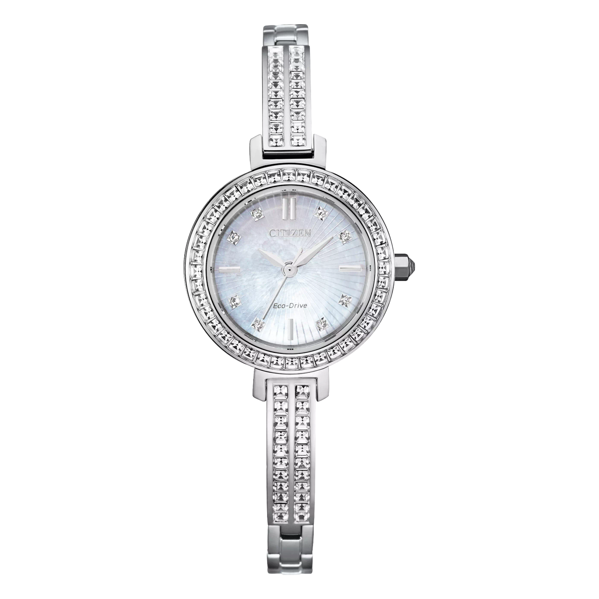 Citizen Silhouette Crystal EM0860-51D, complete watch view