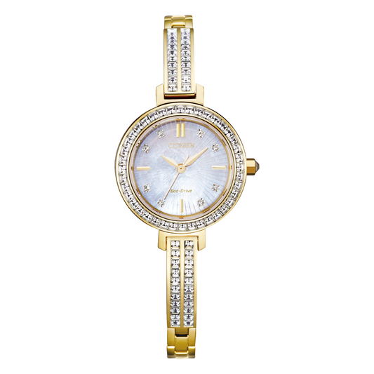 Citizen Silhouette Crystal EM0862-56D, complete watch front view