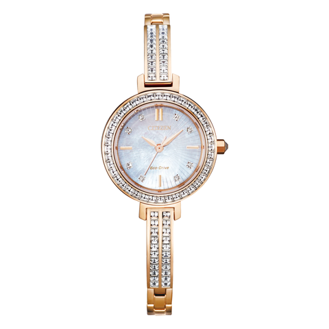 Citizen Silhouette Crystal EM0863-53D, complete watch front view