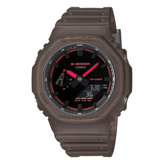G-SHOCK 2100 Series GA-2100K-5A, complete watch view