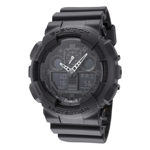 G-SHOCK GA100-1A1, complete exact-model watch photograph
