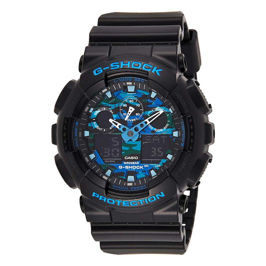 G-SHOCK GA-100 SERIES GA100CB-1A, complete exact-model watch photograph