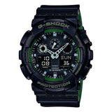 G-SHOCK GA100L-1A, complete exact-model watch photograph