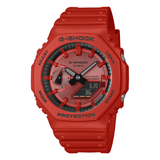 G-SHOCK 2100 Series GA2100RRB-4A, complete watch view