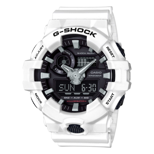 G-SHOCK GA700-7A, complete exact-model watch photograph