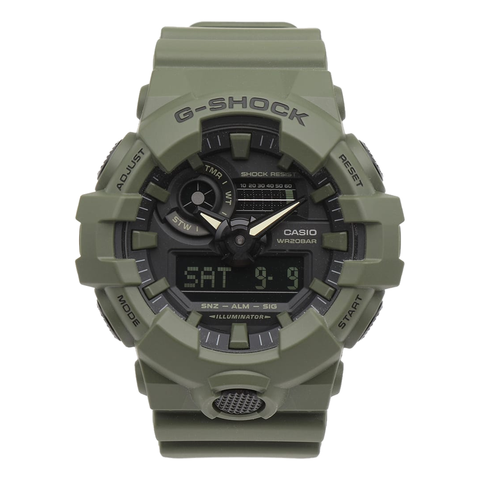 G-SHOCK GA700UC-3A, complete exact-model watch photograph