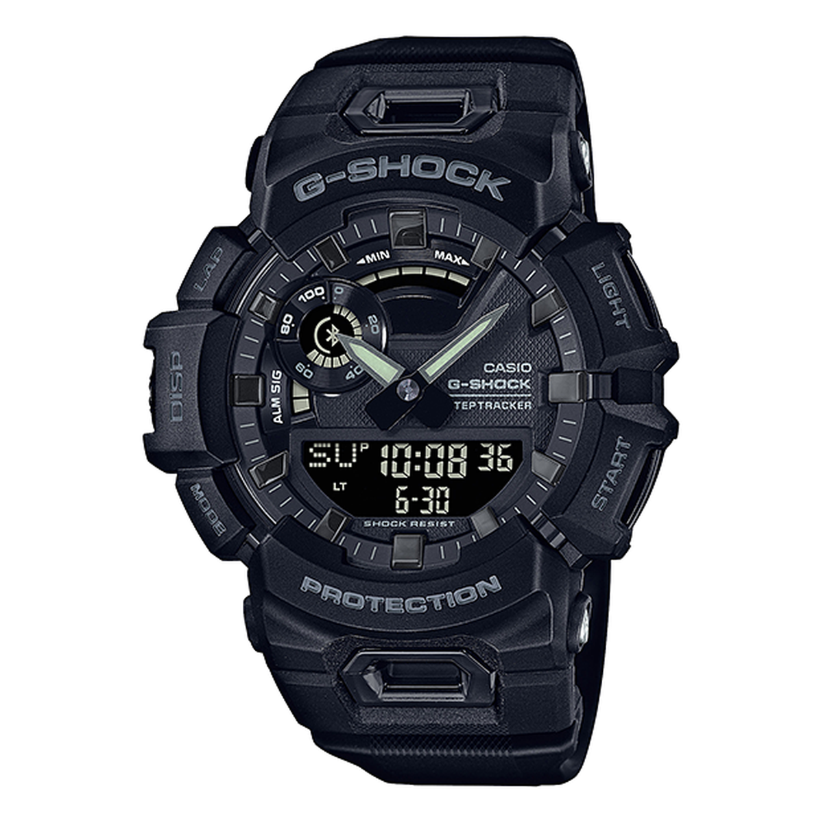 G-SHOCK GBA900-1A, complete watch view