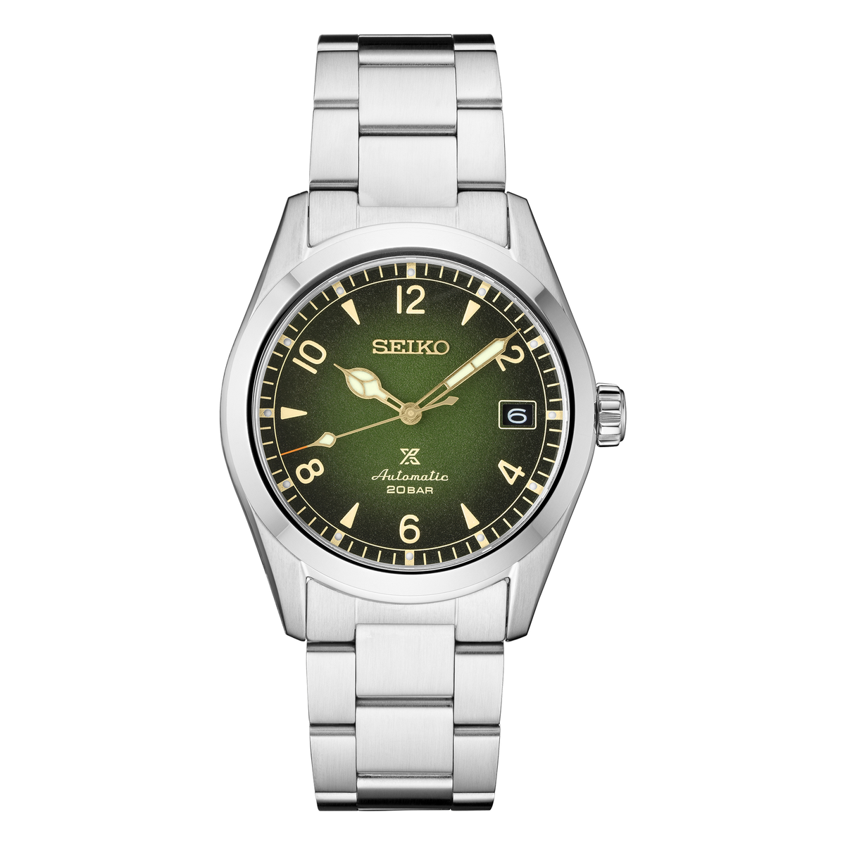 Seiko Prospex Alpinist SPB155, complete watch view