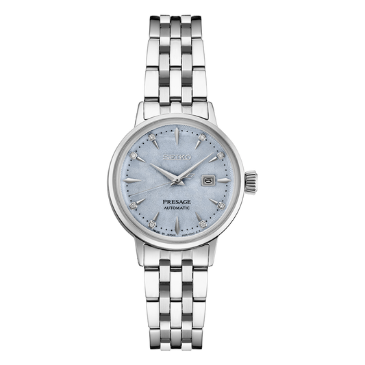 Seiko Presage Cocktail Time SRE007, complete watch front view