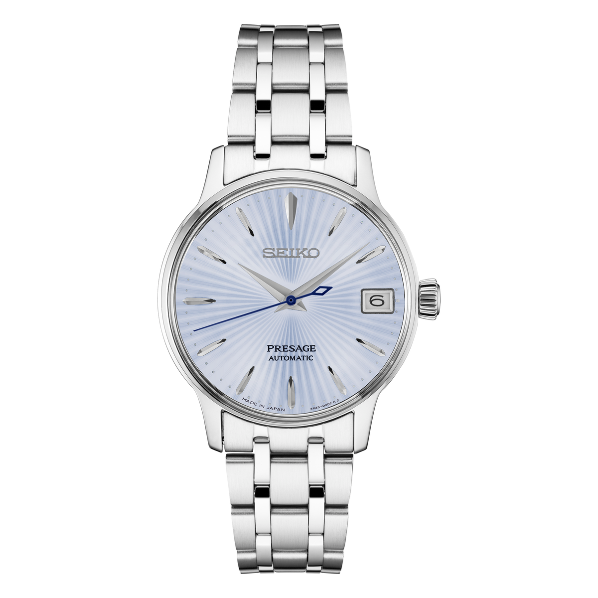 Seiko Presage Cocktail Time SRP841, complete watch front view