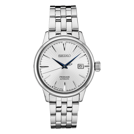 Seiko Presage Cocktail Time SRPB77, complete watch front view