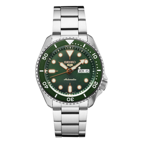 Seiko 5 Sports SRPD63, complete watch view
