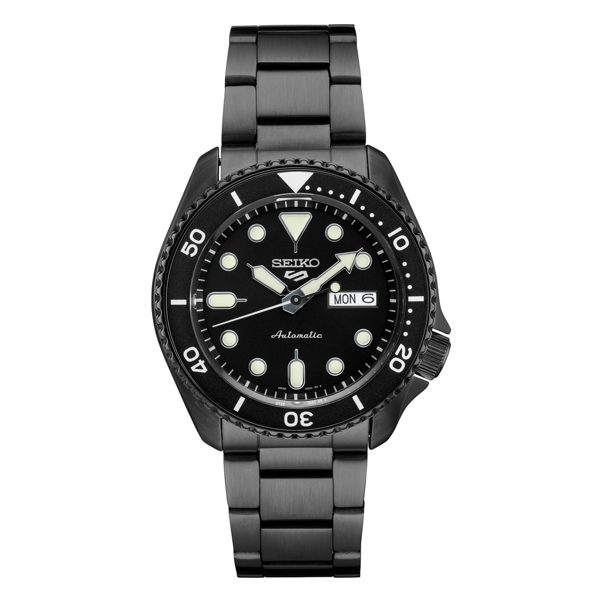 Seiko 5 Sports SRPD65, complete watch view