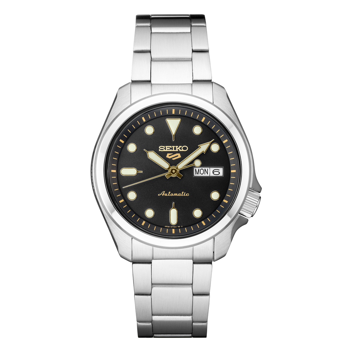 Seiko 5 Sports SRPE57, complete watch view
