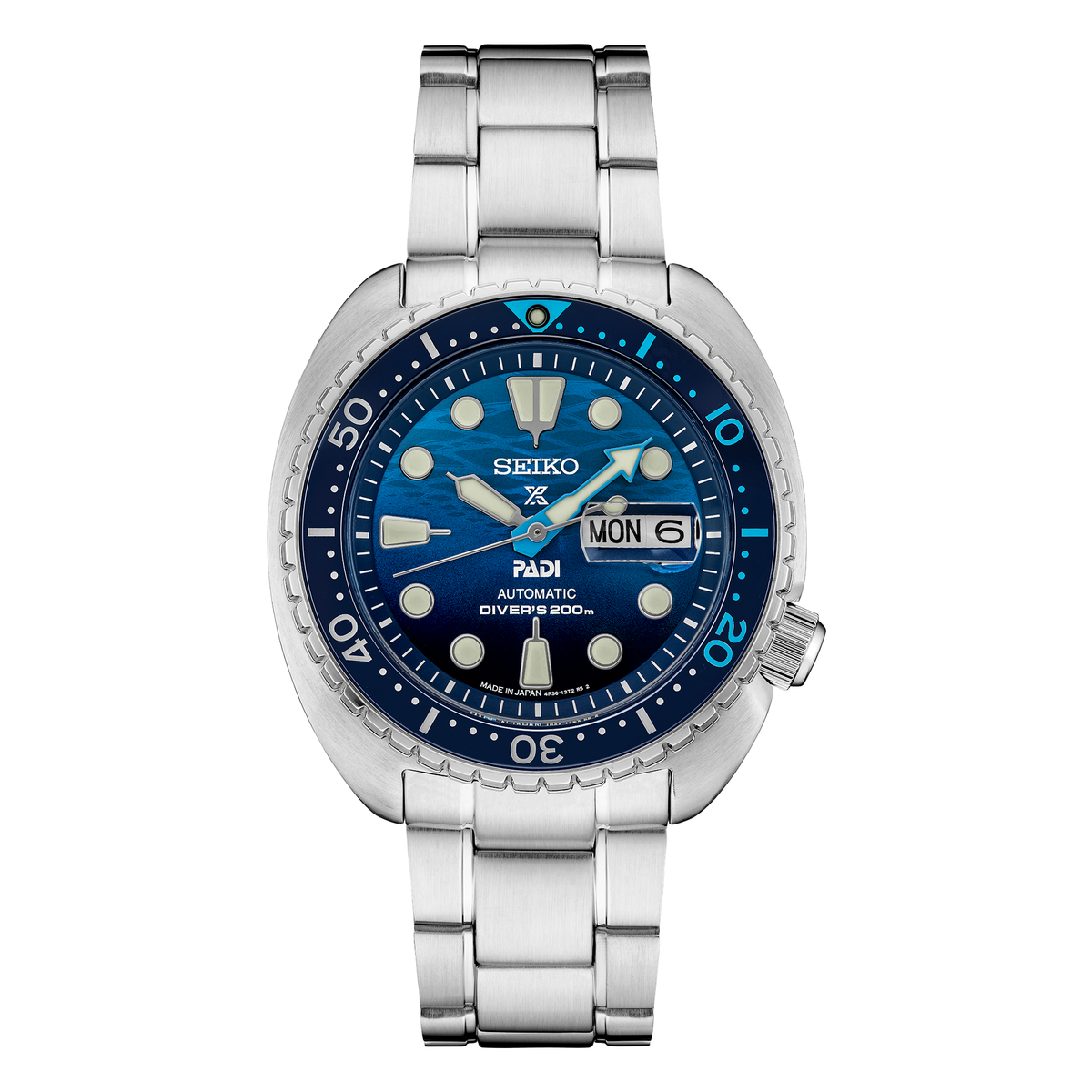 Seiko Prospex PADI Special Edition SRPK01, complete watch view