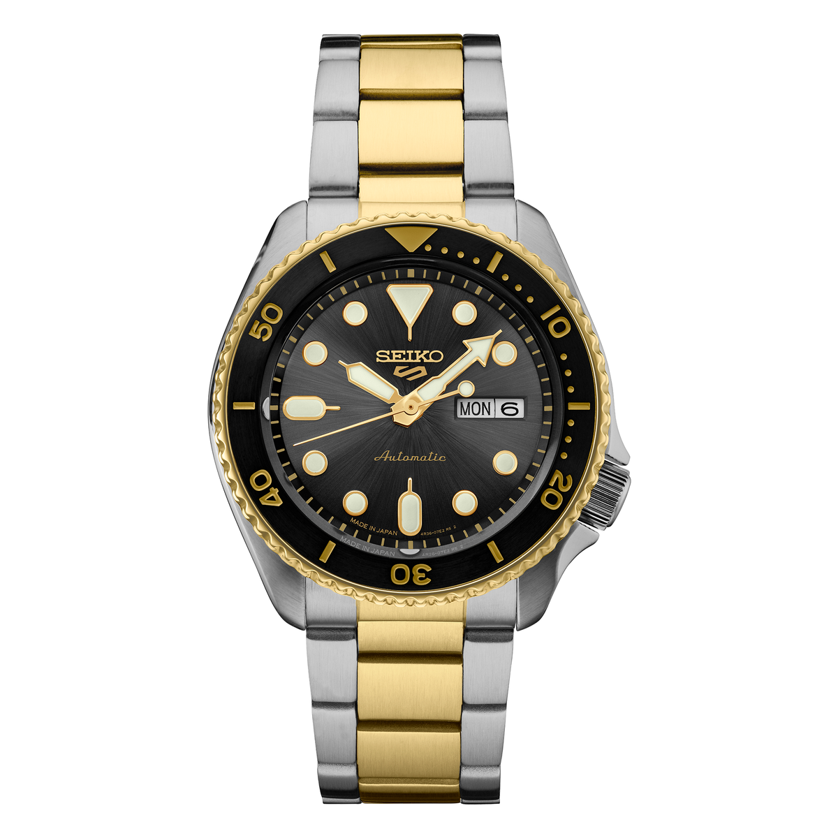 Seiko 5 Sports SRPK22, complete watch view