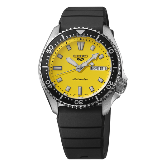 Seiko 5 Sports SRPL87, complete watch front view