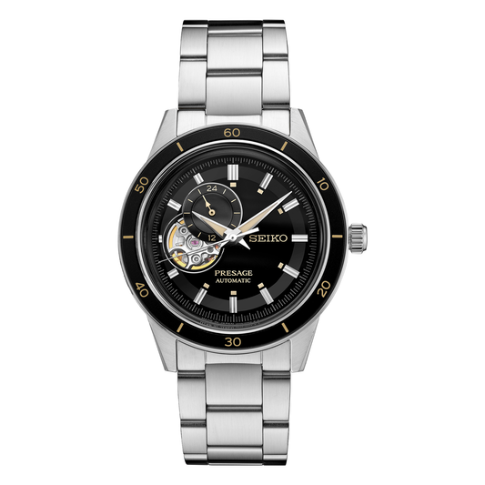 Seiko Presage Style 60s SSA425, complete watch view