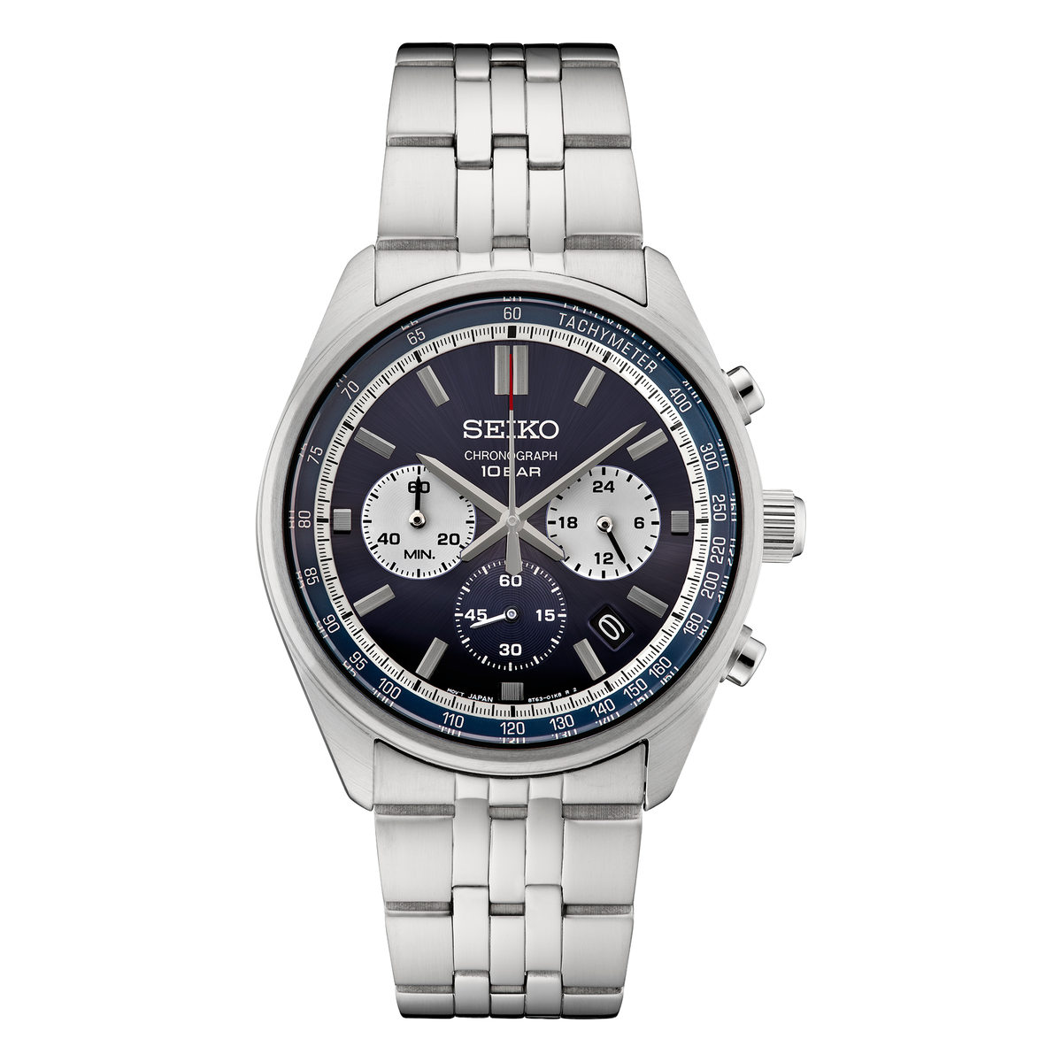 Seiko Essentials Collection SSB427, complete watch front view