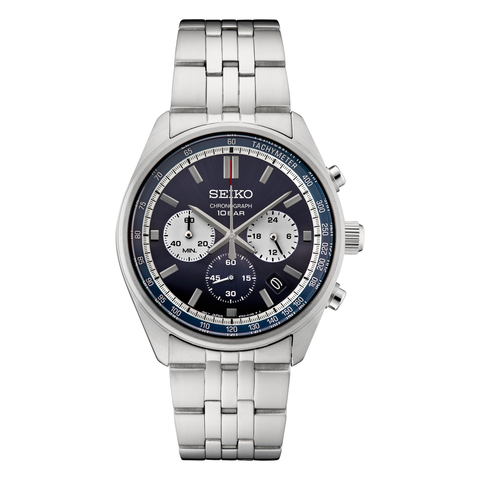 Seiko Essentials Collection SSB427, complete watch front view