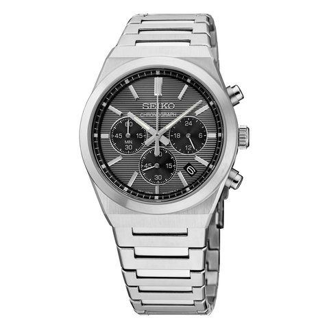 Seiko Essentials Collection SSB455, complete watch view