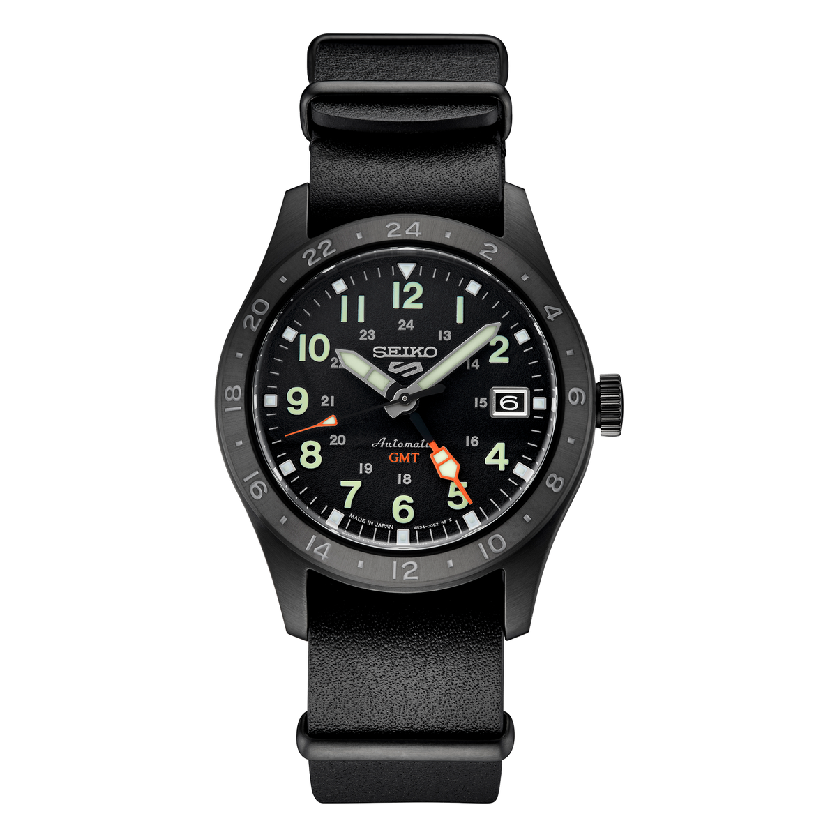 Seiko 5 Sports Field GMT SSK025, complete watch view