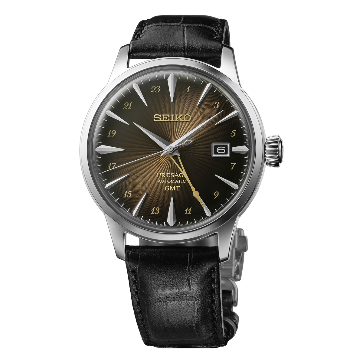 Seiko Presage Cocktail Time GMT SSK039, complete watch view