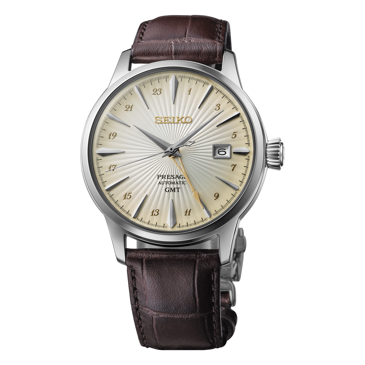 Seiko Presage Cocktail Time GMT SSK041, complete watch view