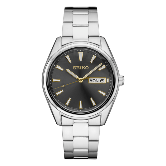 Seiko Essentials Collection SUR343, complete watch front view